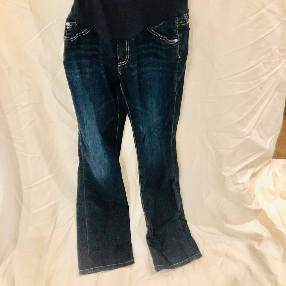👖🤰EUC A Pea in the Pod AG Maternity Jeans Size 30R